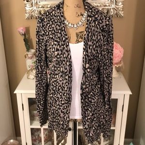 Old Navy Animal Print Cardigan / Sweater